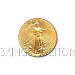 One-Tenth Ounce 2007 US American Gold Eagle Uncirculate