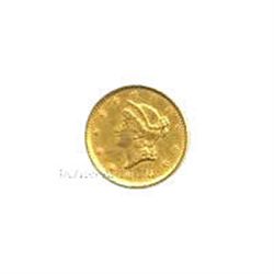 $1 Liberty Gold type1 Extra Fine to AU Early Gold Bulli