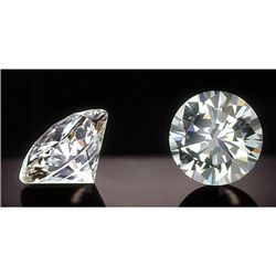 EGL Certified Diamond Round 0.50ctw D,SI1