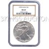 Image 1 : Certified Uncirculated Silver Eagle 1998 MS69