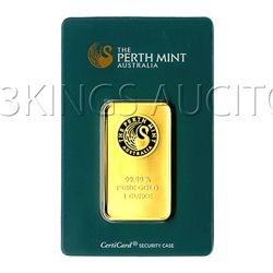 One Ounce Gold Bar Perth Mint