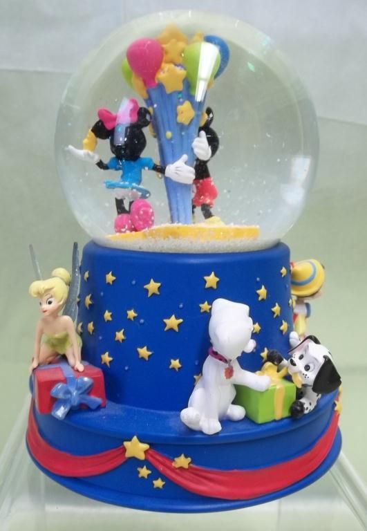 Hallmark Walt's 100th Disney Snow Globe Music Box