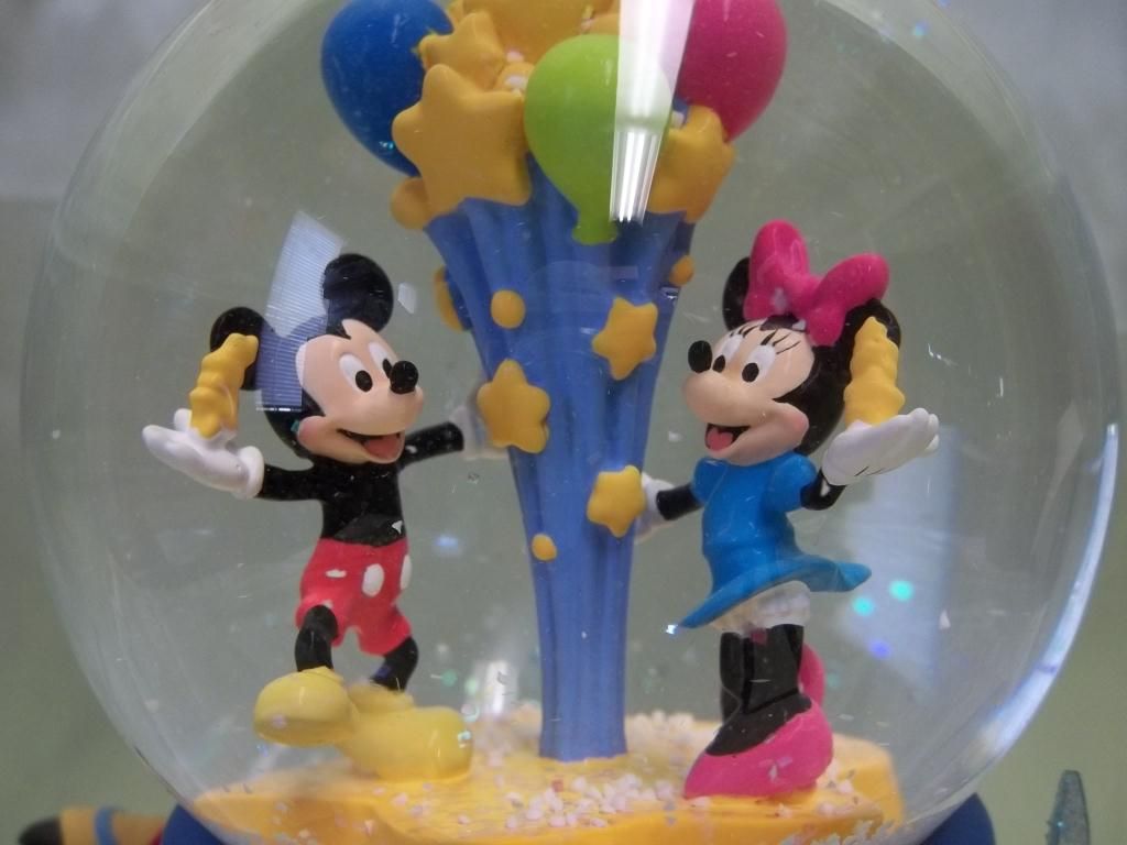 Hallmark Walt's 100th Disney Snow Globe Music Box