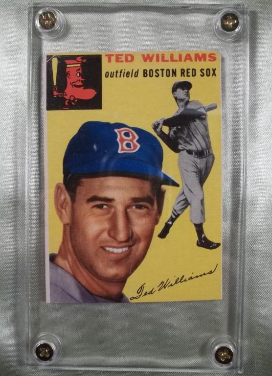 1954 Topps 250 Ted Williams Baseball Card
