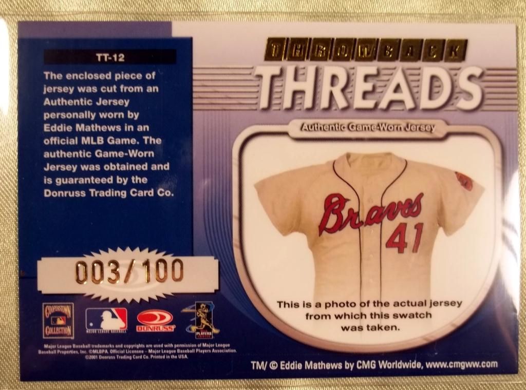 eddie mathews jersey