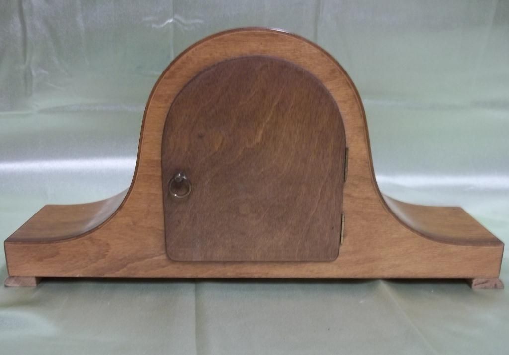 Forestville Wood Mantle Clock Parts Or Repair