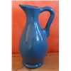 Image 1 : Heavy Duty Blue Homemade Pottery Pitcher/Jug