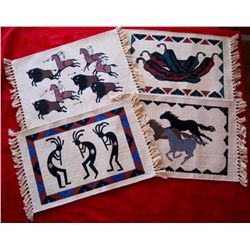 Lot of 4 Southwest Pattern Table Placemats