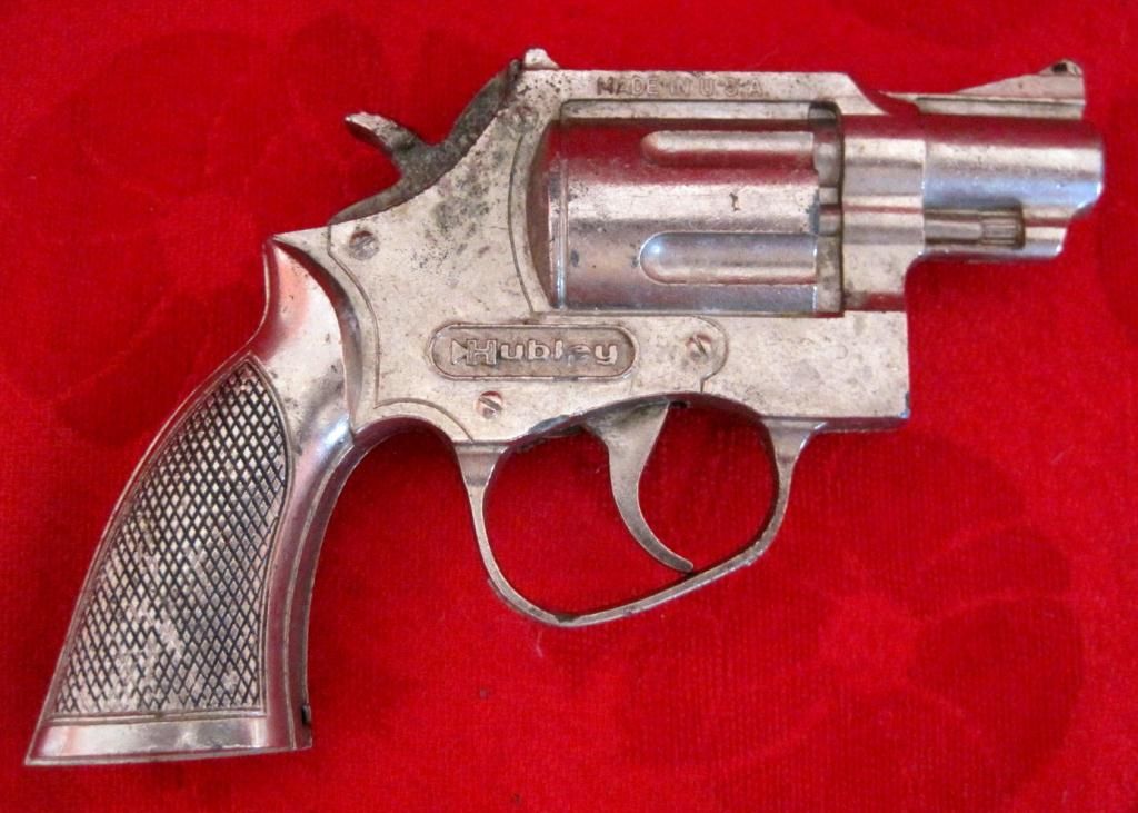 Vintage Hubley Trooper Snub Nose Cap Gun Revolver