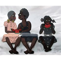 Black Americana Metal Figures