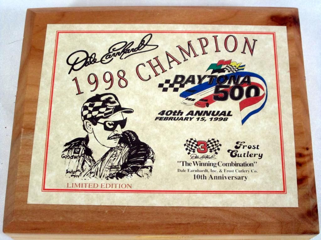 Limited Ed. Dale Earnhardt Collectable Knife