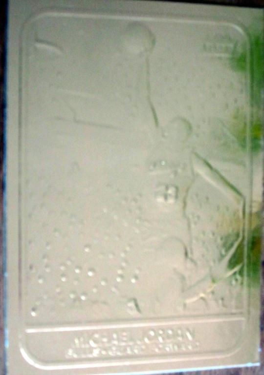 michael jordan 23 karat gold card