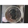Image 2 : 2008 Canada $5 "Maple Leaf" Foreign Coin; 9999 Fine Silver 1 Oz.; EST. $30-40