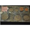 Image 2 : 1967 New Zealand Mint Foreign Coin Set; EST. $40-60