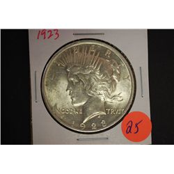 1923 Peace $1; EST. $40-60