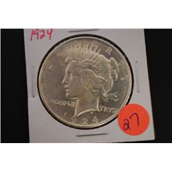 1924 Peace $1; EST. $40-60