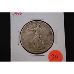 1946 Walking Liberty Half Dollar; EST. $15-20