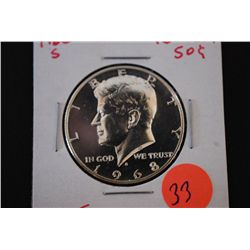 1968-S Kennedy Half Dollar; PF65; EST. $5-15