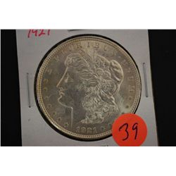 1921 Silver Morgan $1; EST. $40-60