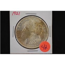 1921 Silver Morgan $1; EST. $40-60
