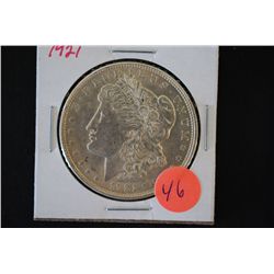 1921 Silver Morgan $1; EST. $40-60