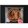 Image 1 : Copper Round; .999 Fine Copper 1 Oz.; "Liberty Bust"; EST. $5-10