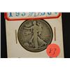 Image 1 : 1939-D Walking Liberty Half Dollar; VG8; EST. $10-25