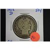 Image 1 : 1915-D Barber Half Dollar; G4; EST. $10-20