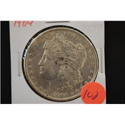 1904 Silver Morgan $1; EST. $40-60