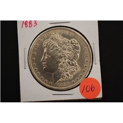 1883 Silver Morgan $1; EST. $40-60