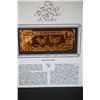 Image 2 : Central Bank Of Belize $10 Foreign Bank Note; "Agrias Butterflies"; The First Gold Bank Notes Of Bel