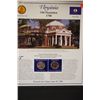 Image 1 : 2000 Virginia State Quarter Coin Set W/US Postal Stamps; P&D Mints; EST. $5-10