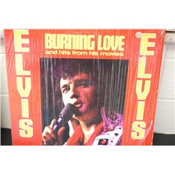 1972 RCA Records; Elvis-Burning Love & Hits From His Movies; EST. $10-20