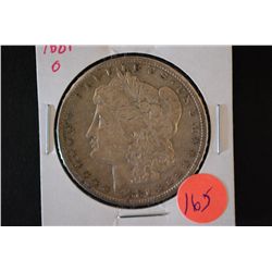 1881-O Silver Morgan $1; EST. $40-60