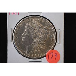 1884 Silver Morgan $1; EST. $40-60