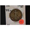 Image 1 : 1939 Walking Liberty Half Dollar; G4 Rim Ding; EST. $10-20