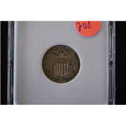 1882 Shield Nickel; MCPCG Graded MS62; EST. $150-195