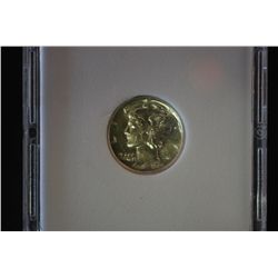 1940-S Mercury Dime; MCPCG Graded MS62; EST. $20-50