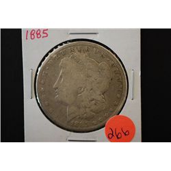 1885 Silver Morgan $1; EST. $30-40