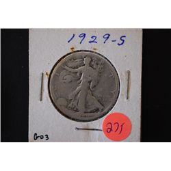 1929-S Walking Liberty Half Dollar; G03; EST. $10-20