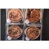 Image 1 : Copper Round; .999 Fine Copper 1 Oz.; Lot of 4; EST. $10-15