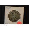 Image 1 : 1917 Walking Liberty Half Dollar; G4; EST. $15-25