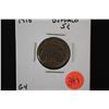 Image 1 : 1918 Buffalo Nickel; G4; EST. $5-10