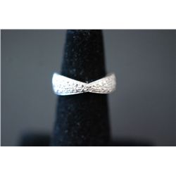 Sterling Silver Ring "BowTie" Appearance; .925 Silver; EST. $10-12