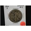 Image 1 : 1920-S Walking Liberty Half Dollar; G4; EST. $15-25