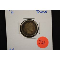 1902-O Barber One Dime; G4; EST. $3-8