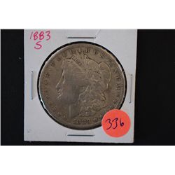 1883-S Silver Morgan $1; EST. $40-60