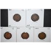 Image 1 : 1899 Indian Head One Cent; VG8, 1905 Indian Head One Cent; G4, 1905 Indian Head One Cent; G4, 1907 I