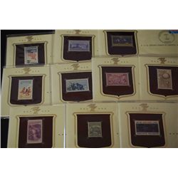 Historic US Postal Stamps W/US Postal Stamp; Post-Marked 1989; Various Dates, People, Etc.; Lot of 1