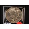 Image 1 : 1923 Peace $1; AU50; EST. $30-40